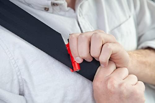 resqme The Original Emergency Keychain Car Escape Tool, 2-in-1 Seatbelt Cutter - Image 3