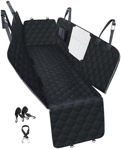 PETICON Dog Car Seat Cover for Back Seat, Waterproof Dog Hammock for Pets by PETICON