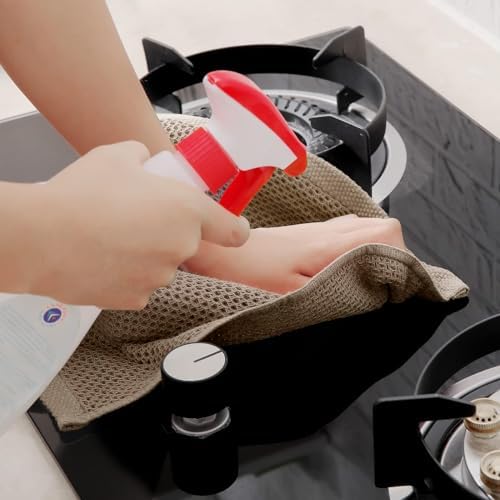 Homaxy 100% Cotton Waffle Weave Kitchen Dish Towels 8-Pack - Image 5