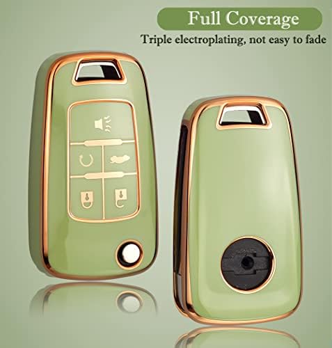 for Chevy Key Fob Cover with Keychain, Premium TPU Full Protection Key Fob Case - Image 6