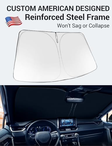 Proadsy Custom Fit Car Windshield Sun Shade - Image 2