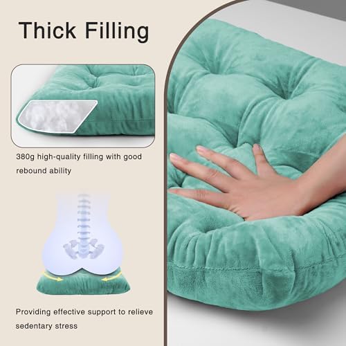 OVOV 1 Pack Chair Cushions for Dining Chairs 15.5"x15.5" Lake Blue - Image 6