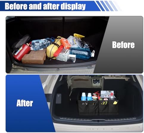 Car Trunk Organizer, 65L Collapsible Auto Storage Box - Image 5