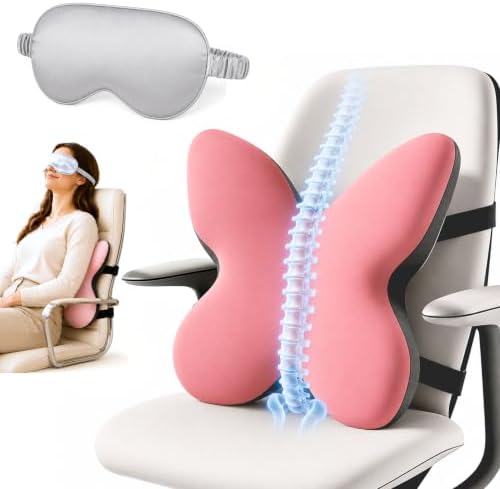 Back Support for Office Chair, Lumbar Support Pillow for Office Chair, Back by FoKon