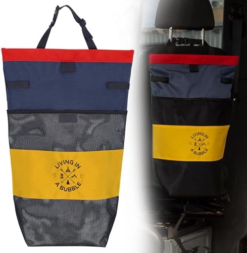 Living in a Bubble Wet Dry Laundry Bag – Portable Waterproof Laundry Hamper by LivinginaBubble