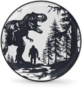 Black Dinosaur Spare Tire Cover Dust-Proof Wheel Protector by Unknown