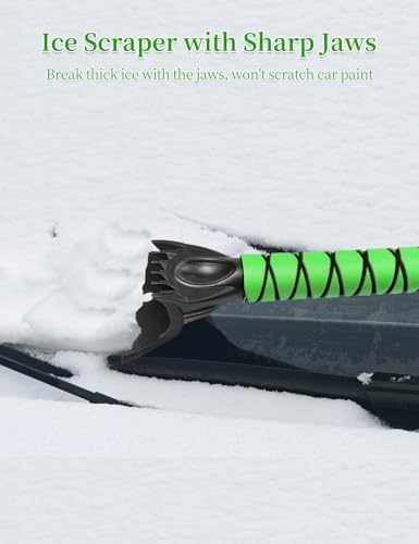 HEEYA Snow Brush for Car, Extendable Ice Scraper - Image 5