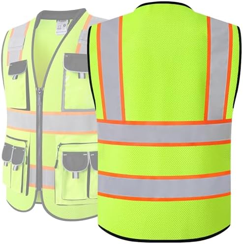 JKSafety Reflective Safety Vest - Image 2