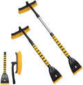 3. Heavy-Duty Ice Scraper Tool Featuring Rotatable Dense Bristles & Detachable by Unknown