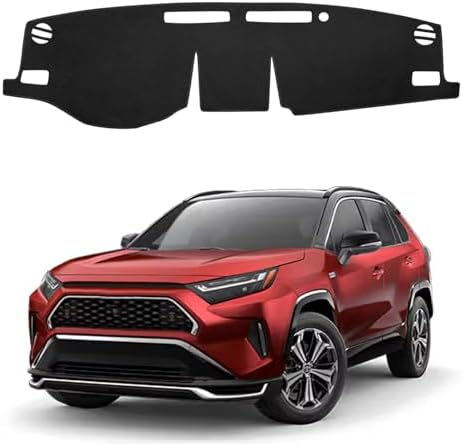 Dashboard Mat Cover for Toyota RAV4 2019 2025 Nonslip Center Console Sunshield by BOLTRY