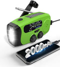 Hand Crank Radio with AM/FM/NOAA Weather Bands, by EMGYKIT