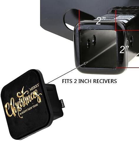 Swono Christmas Quote Hitch Cover - Image 3