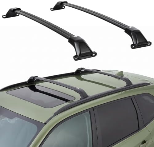 Roof Rack Cross Bars Heavy Duty All-Metal Aluminum Crossbar Luggage by Unknown