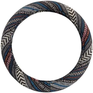 Universal 15inch Ethnic Style Baja Blanket Steering Wheel Cover by LSAUTO