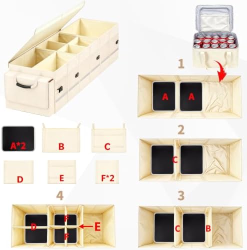GDNasist Car Trunk Organizer and Storage - Image 2