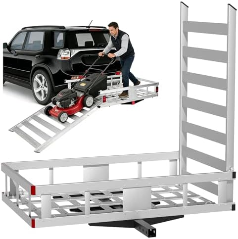 Trailer Hitch Cargo Carrier by Unknown