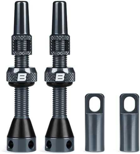 BWSHLF Tubeless Presta Valve Stem 40/44/55/60/65/80/100 mm, Super Light Alloy by BWSHLF