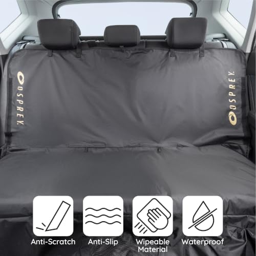 Osprey Rear Car Seat Cover, Waterproof Recycled Fabric Back Seat Protector - Image 3