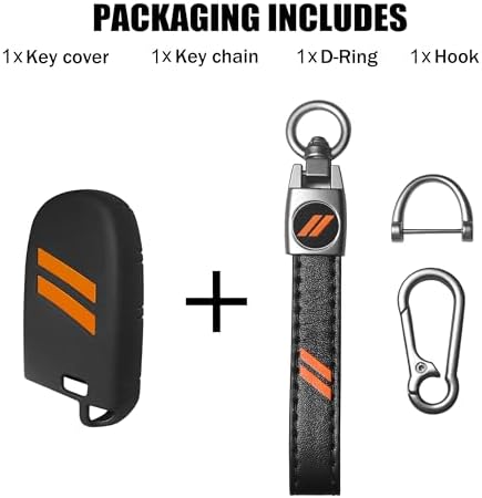 YOSRTER Key Fob Cover with Keychain - Image 4
