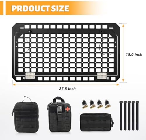Foldable Tailgate Rack for 2021 2022 2023 2024 Ford Bronco 2/4 Door - Image 2