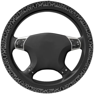 Leopard Steering Wheel Covers Non Slip Neoprene Steering Wheel Protector Cover - Image 6