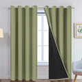 Yakamok Sage Blackout Curtains 84 Inches Long by Yakamok