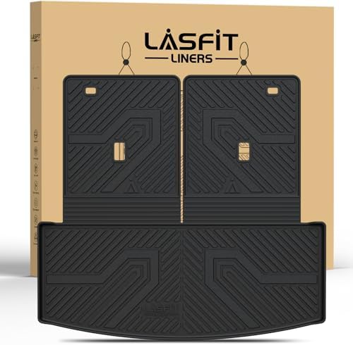 LASFIT Cargo Mat for Ford Explorer 2020-2025 2026 2027 Backrest Liner by LASFIT
