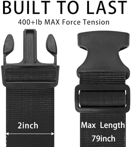 BILIONE Luggage Straps for Suitcases - Image 2