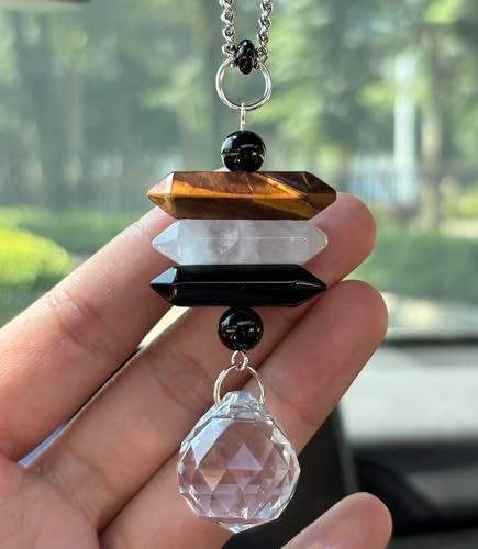 Crystal Hanging Car Charm, Healing Decor by YTYAB
