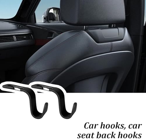 4PCS Car Seat Headrest Hook, Auto Interior Backseat Storage Hook Holder - Image 4