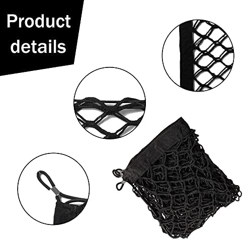 Amiss 2 Packs Cargo Net Stretchable, Adjustable Trunk Storage Net - Image 5