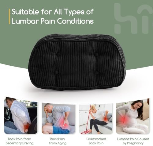 HIGOGOGO Lumbar Support Pillow for Recliner Chair/Accent Chair/Couch/Office - Image 7