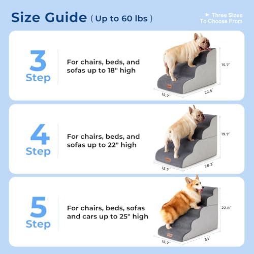 ZOMISIA Dog Stairs for Small Dogs - Image 4