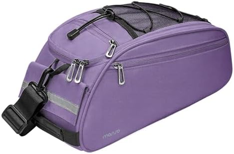 MOSISO Bike Rack Bag, Waterproof Bicycle Trunk Pannier Rear Seat Pouch by MOSISO