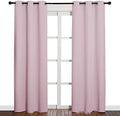NICETOWN Baby Pink Blackout Curtains by NICETOWN