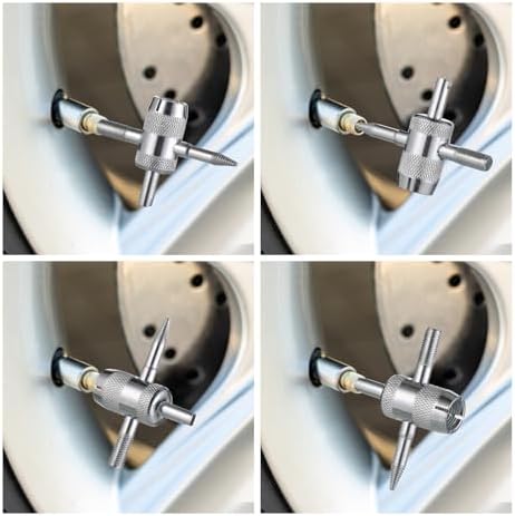 2 Pcs 4-Way Valve Stem Tool 4-in-1 Valve Core Tool Tire Valves Stem Puller Tyre - Image 6