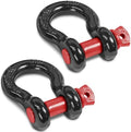 7/8" D Ring Shackle with 1" Screw Pin, 6.5T Working Load Limit / 39T Minimum by Jamiikury