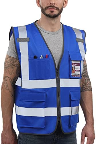 Dib Safety Hi Vis Reflective Safety Vest by HighVisibilityWorkwear