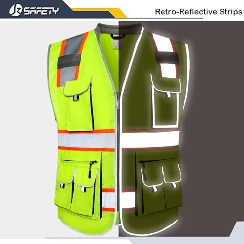 JKSafety Reflective Safety Vest - Image 3