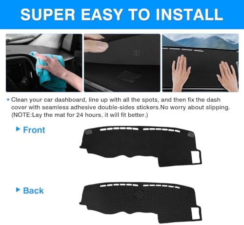 Autorder Dashboard Cover Mat for Honda CRV CR-V 2002-2006 Accessories Dash - Image 5