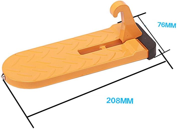Car Door Step for Easy Roof Access -Multi-Foldable Aluminum Alloy Car Step Hook - Image 2