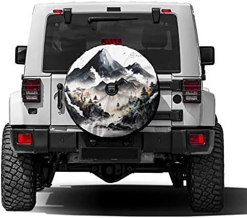 Delerain Mountain Spare Tire Cover by Delerain