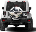 Delerain Spare Tire Cover with Backup Camera Hole Mountain Wheel Covers by Delerain