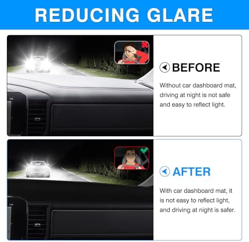 Autorder Dashboard Cover Mat for Chevy Chevrolet Silverado/GMC Sierra 1500 - Image 4