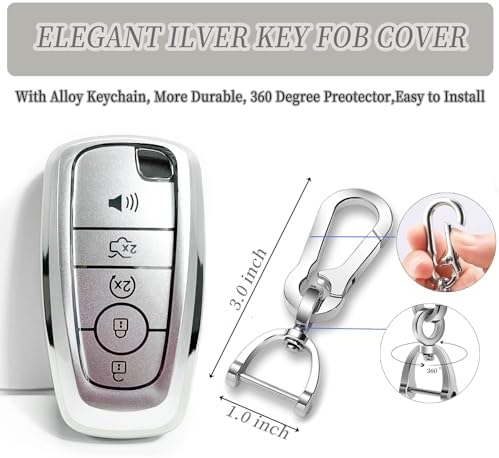 Car Key Fob Cover Fit for Ford F 150 250 350 450 550 Raptor Explorer Escape - Image 4