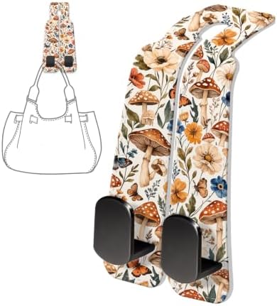 PU Leather Car Seat Hook, Storage Headrest Hanger, Cute Car Backseat Organizer - Image 6