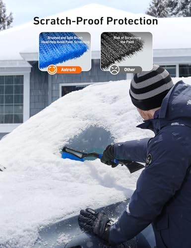 AstroAI 27" Snow Brush & Ice Scraper - Image 3