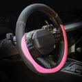 Valleycomfy Microfiber Leather Steering Wheel Cover Large-Size by Valleycomfy