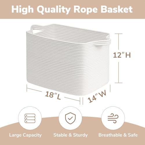 Goodpick 50L Large Woven Storage Basket - Image 3