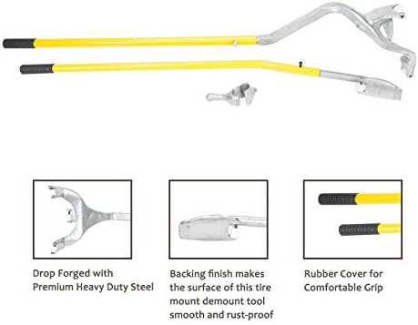 BLACKHORSE-RACING 22.5" to 24.5" Tire Changer Mount Demount Removal Tool - Image 4